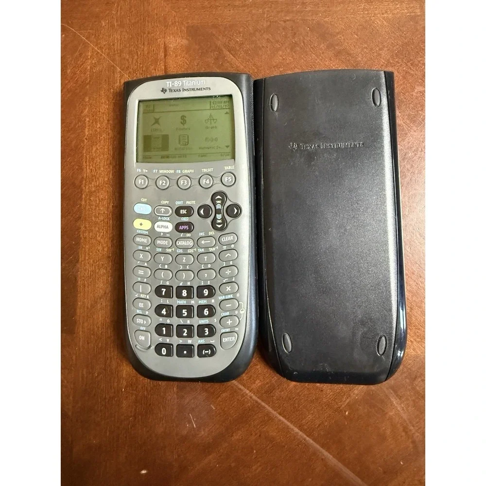 TI-89 Titanium Graphing Calculator With Cover‎ Texas Instruments